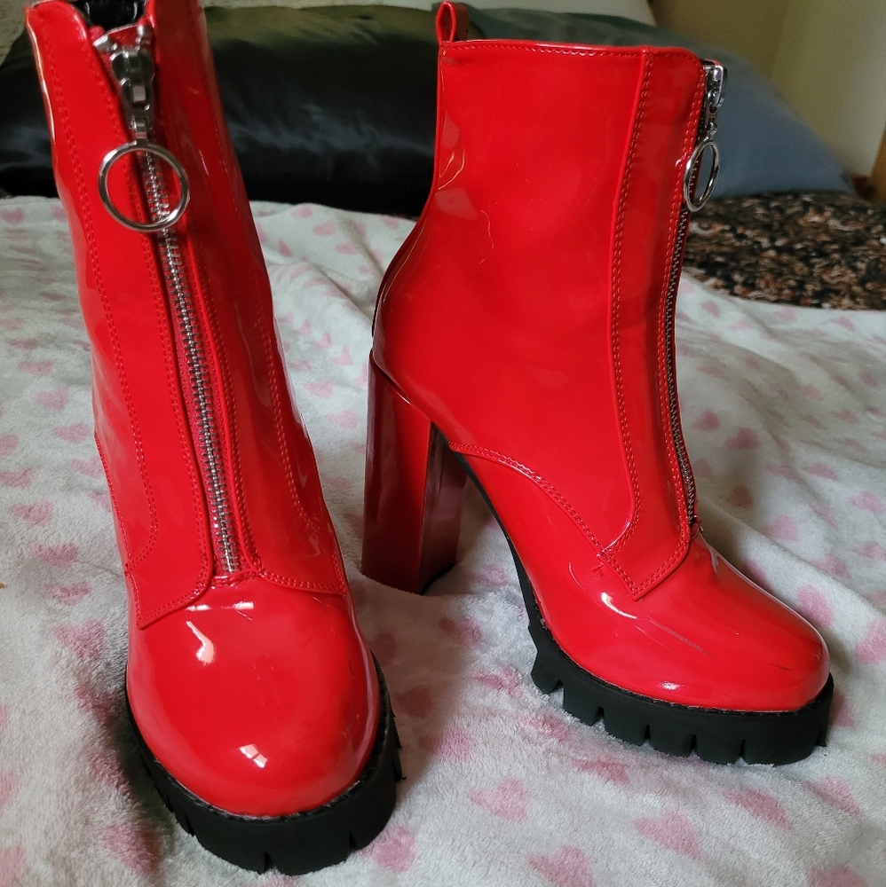 Dolls kill platform boots